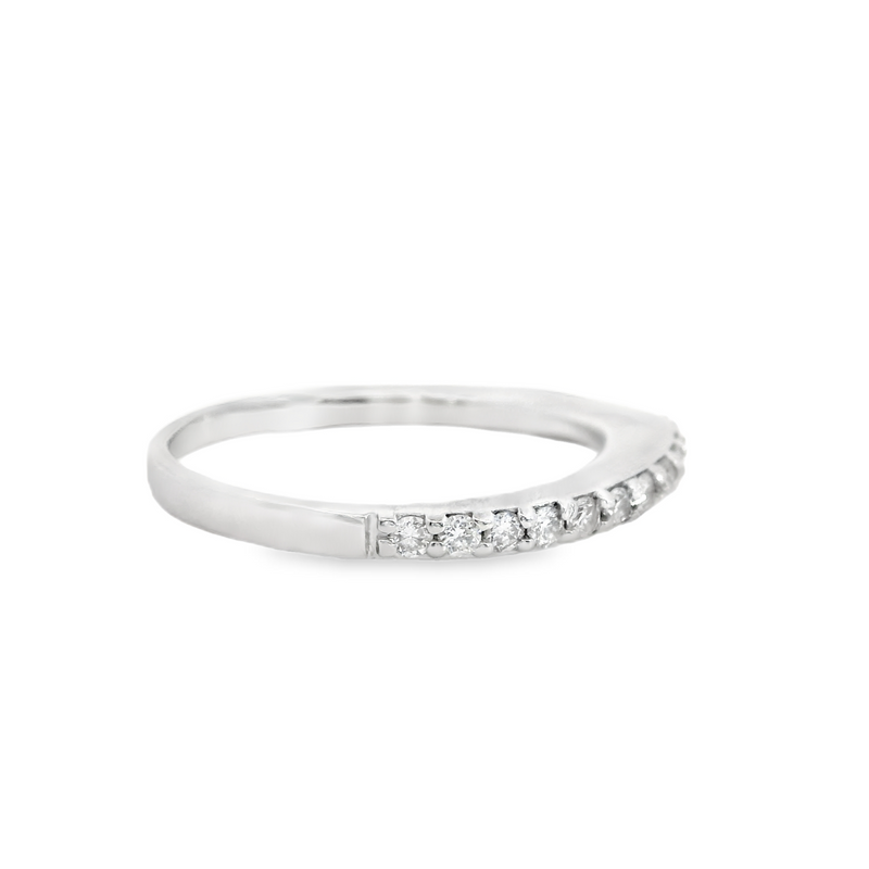 14K WG DIAMOND BAND