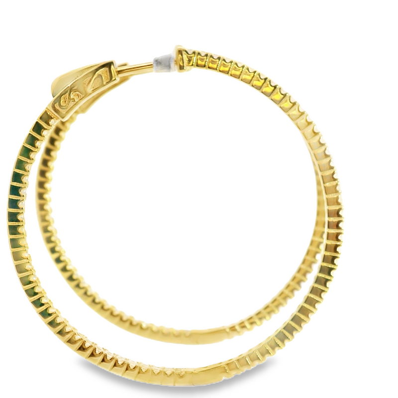 Gold Plated CZ Earrings