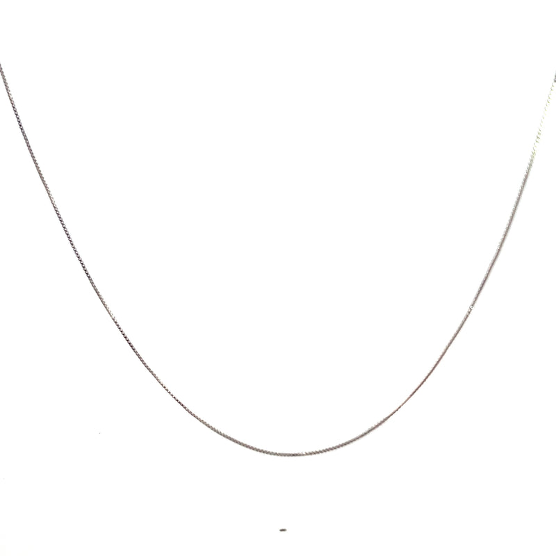 Sterling Silver 18" Box Chain