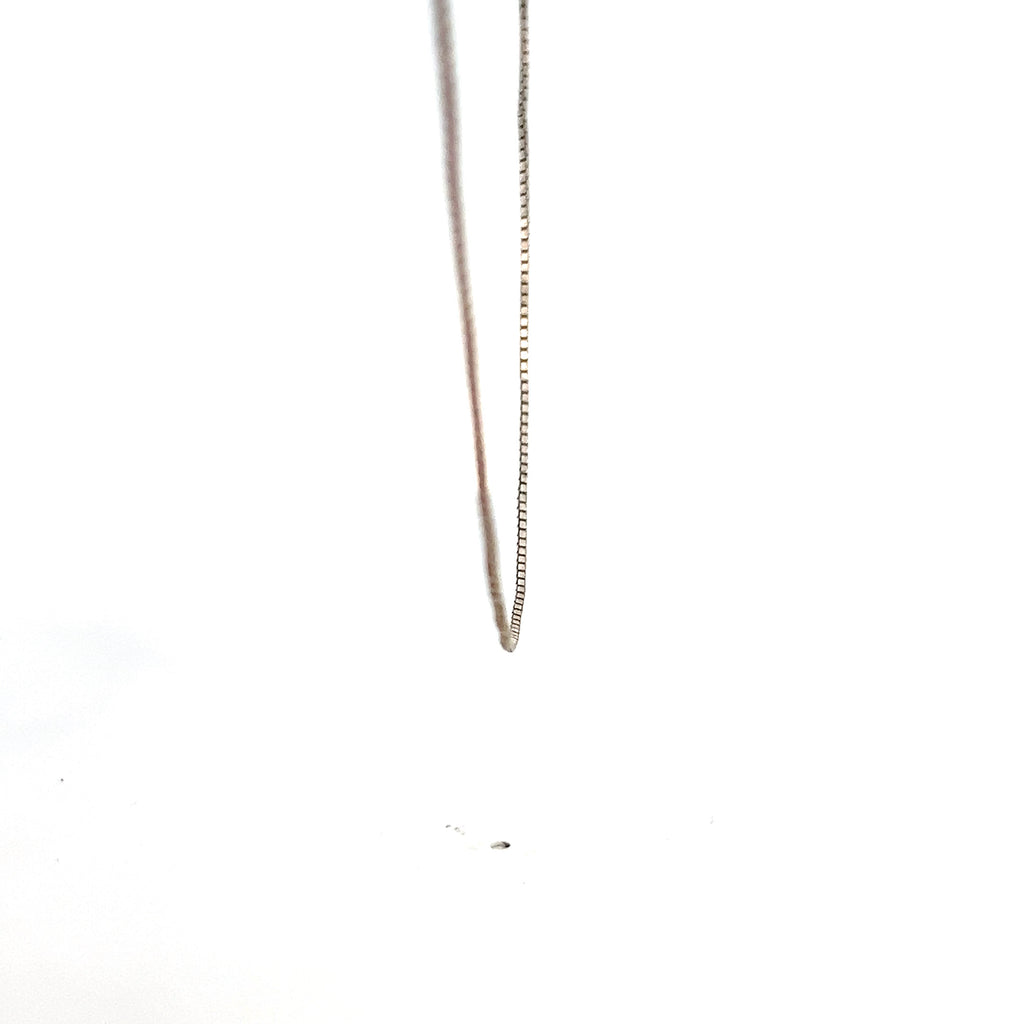 Sterling Silver Box Chain 24"