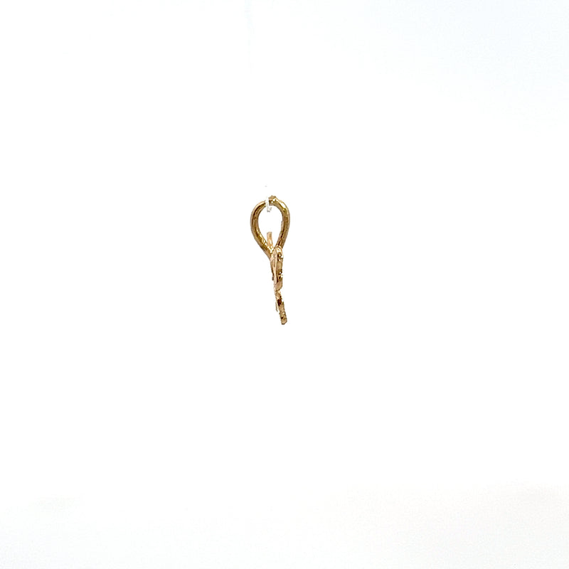 14K YG Butterfly Charm