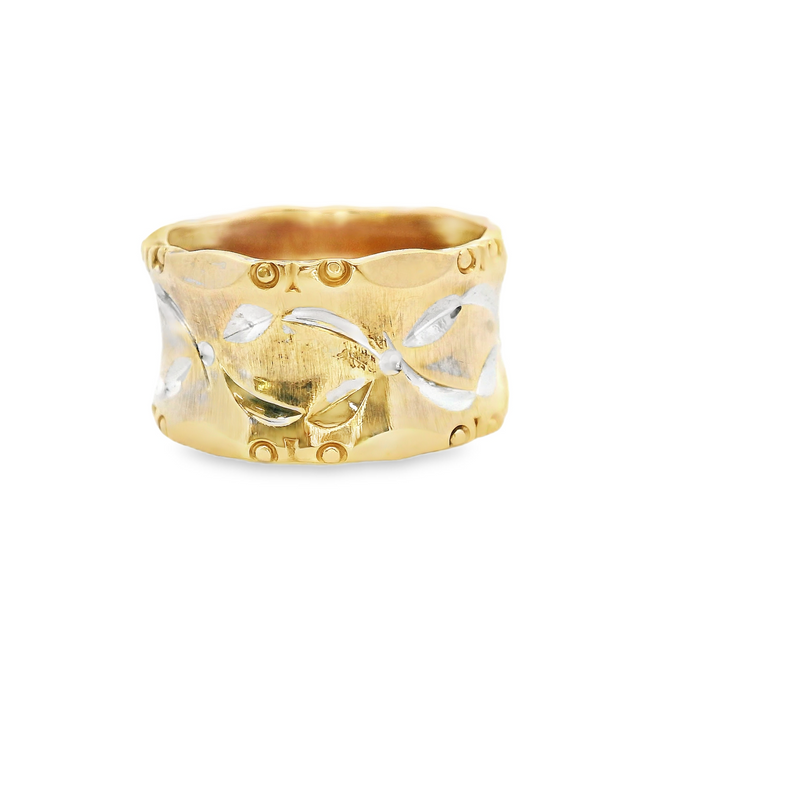 14K Two Tone Fashion Ring