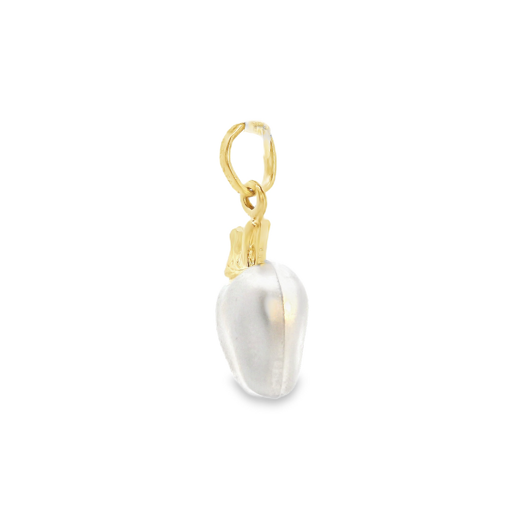 14K TT Apple Charm