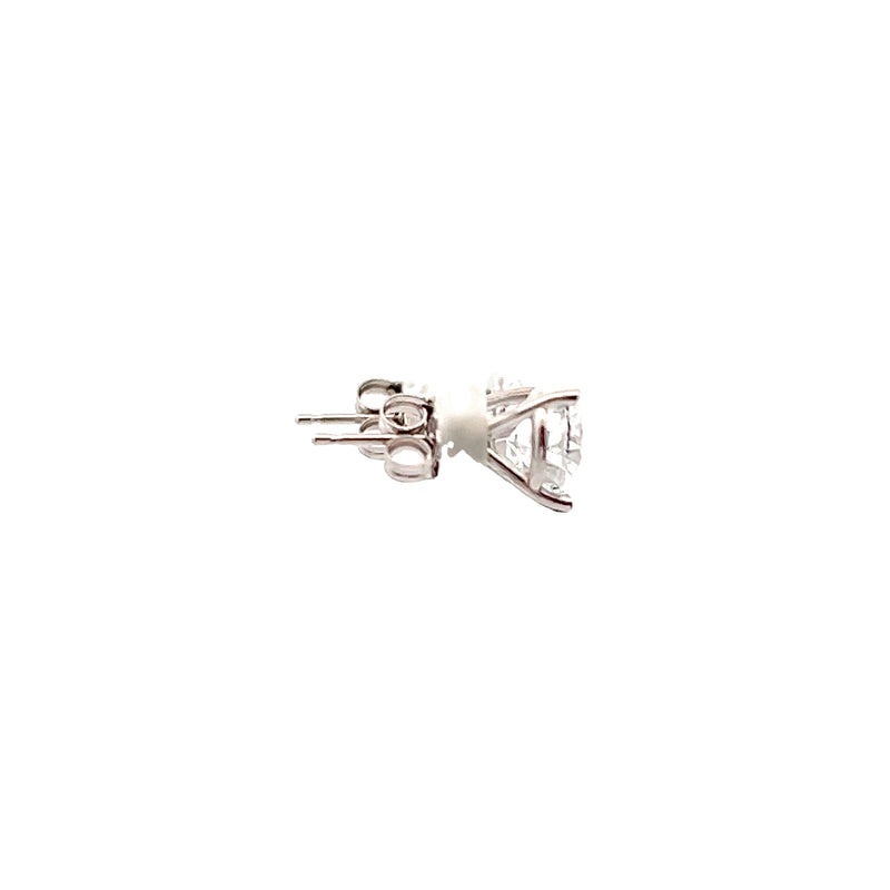 14K WG Lab Grown Diamond Studs 1.50 CT TW