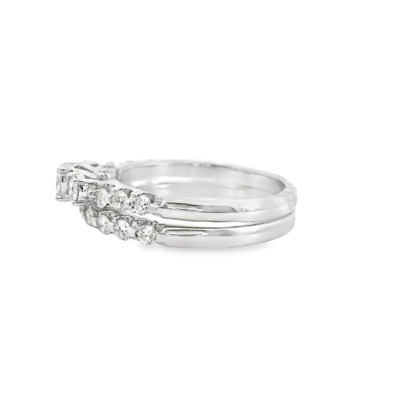 14K WG DIAMOND  BRIDAL SET
