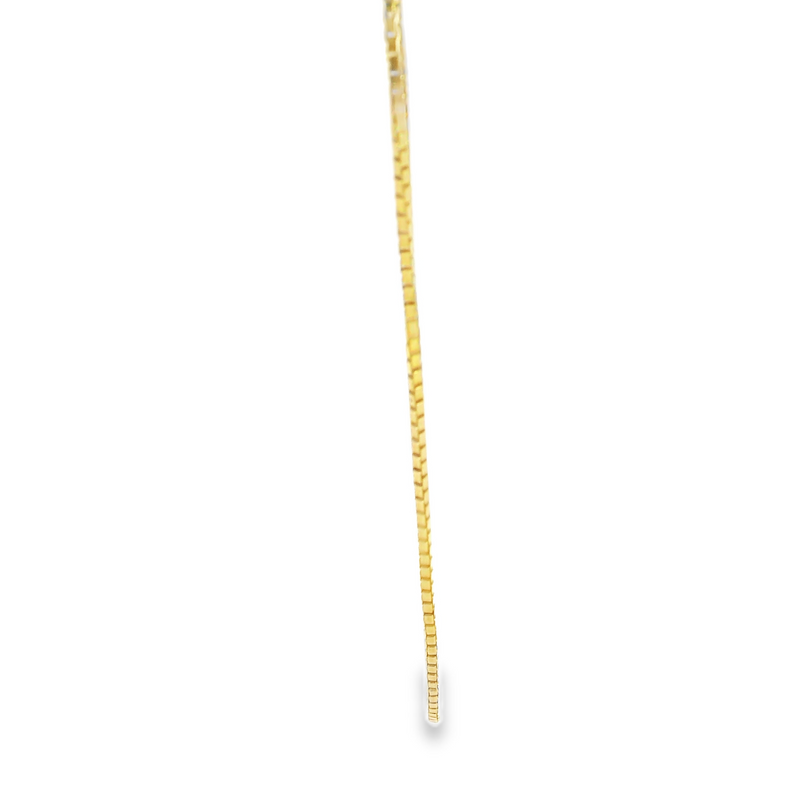 14K YG Box Chain