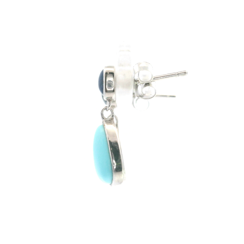 Sterling Silver Gemstone Earrings