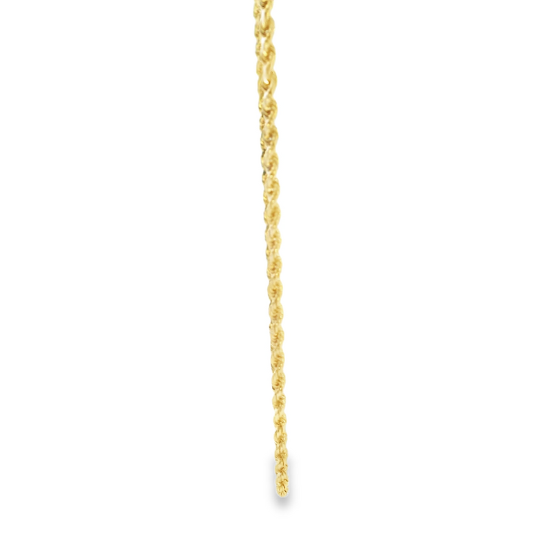 14K YG Rope Chain 24"