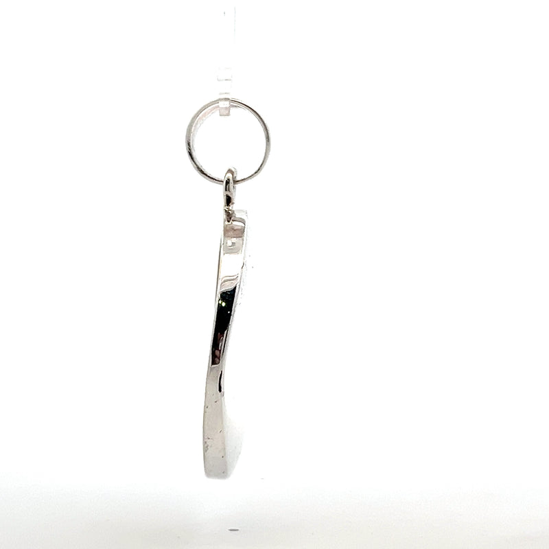 Sterling Silver Disc Pendant