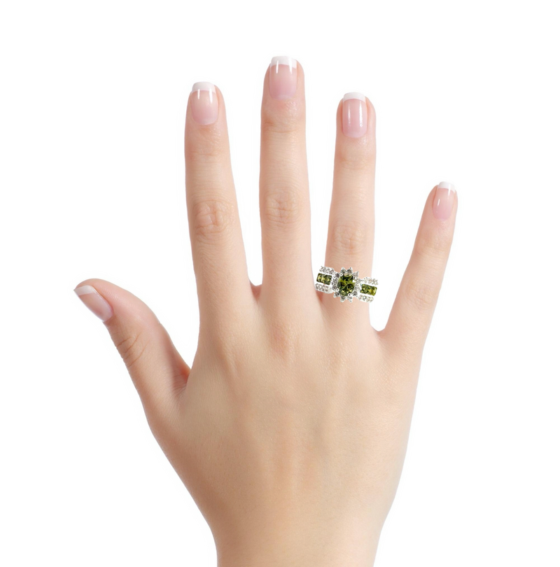 Sterling Silver CZ Ring