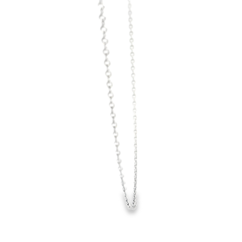 14K WG Cable Chain