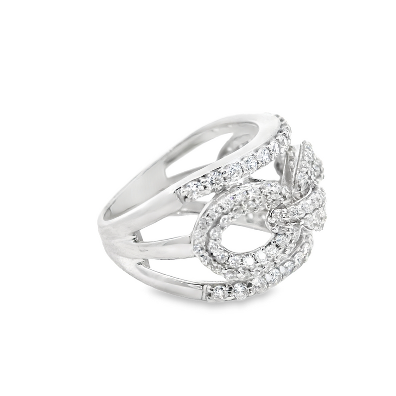 Sterling Silver CZ Ring