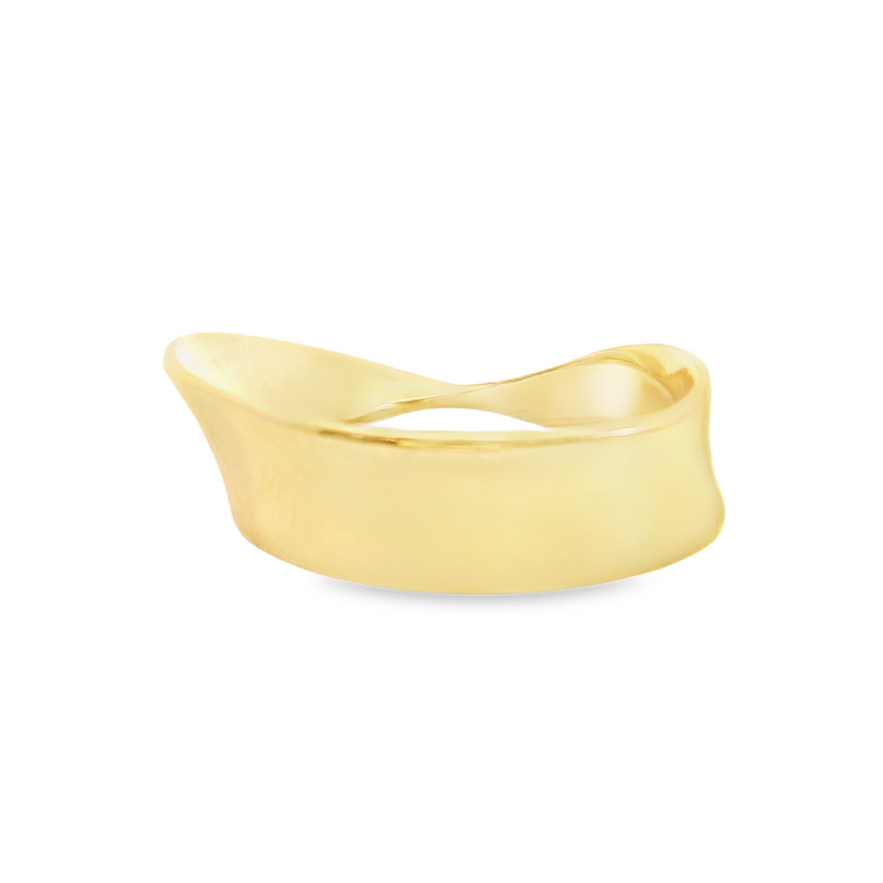 18K YG Georg Jensen Mobius Ring