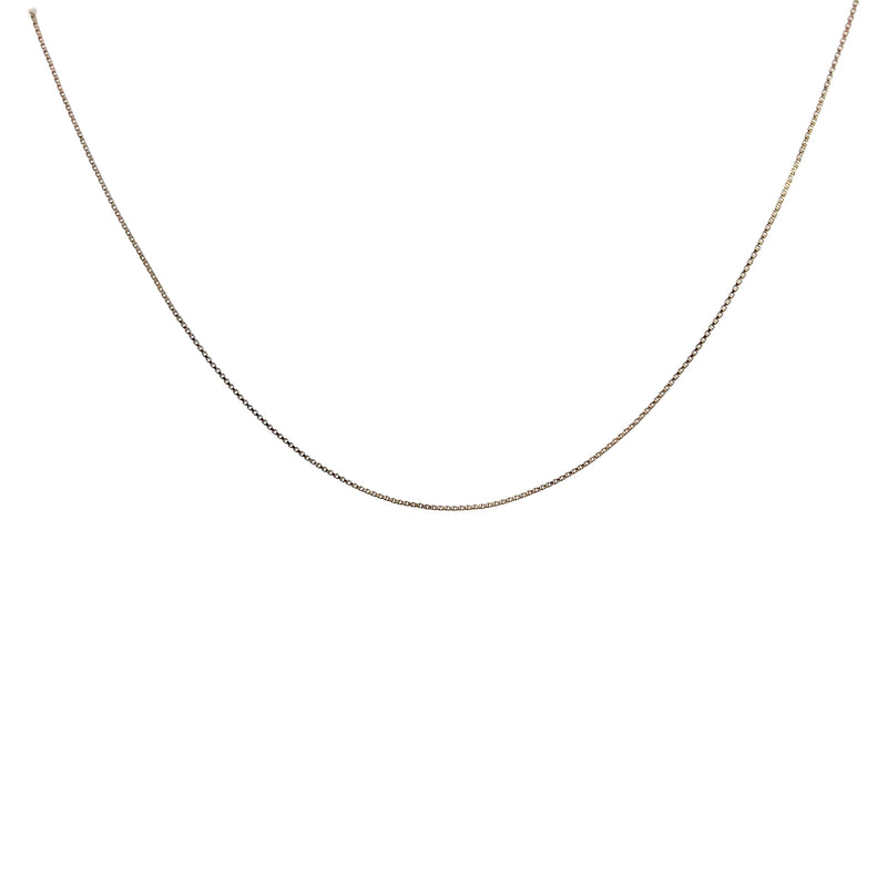 Sterling Silver 16" Box Chain