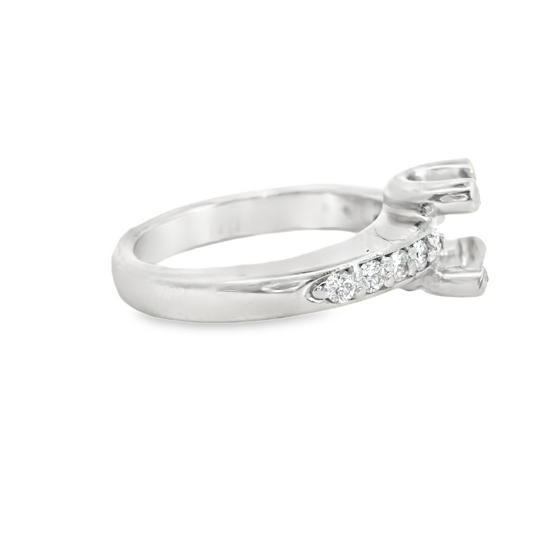 Platinum Diamond Ring Mounting