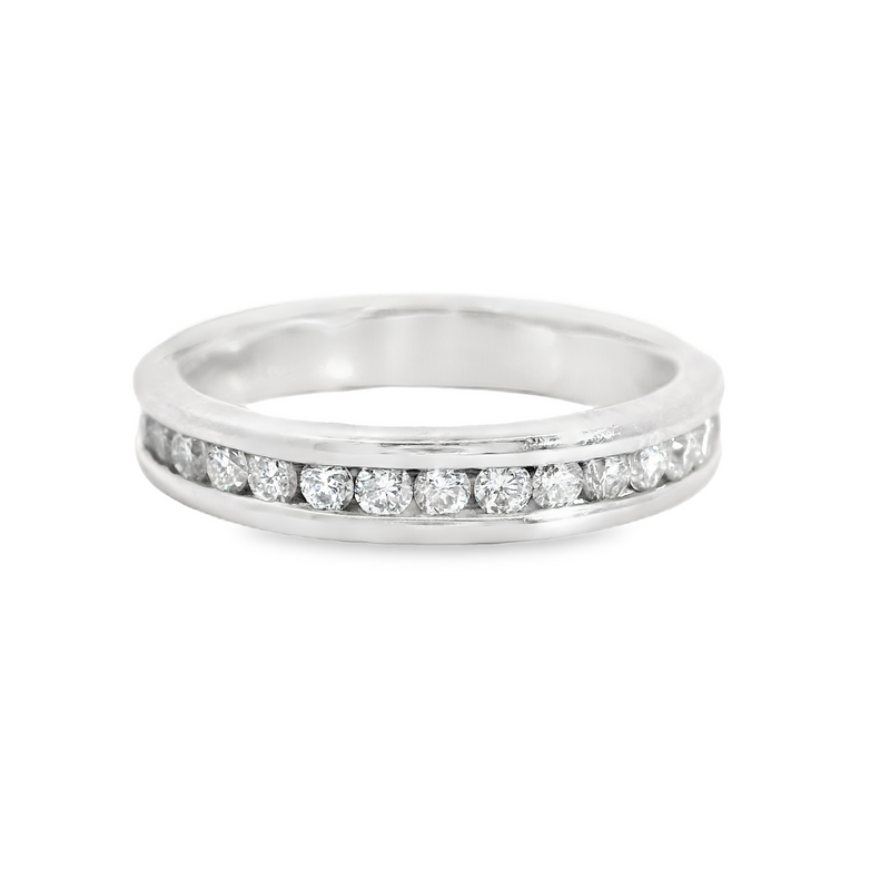 14K WG DIAMOND ETERNITY BAND