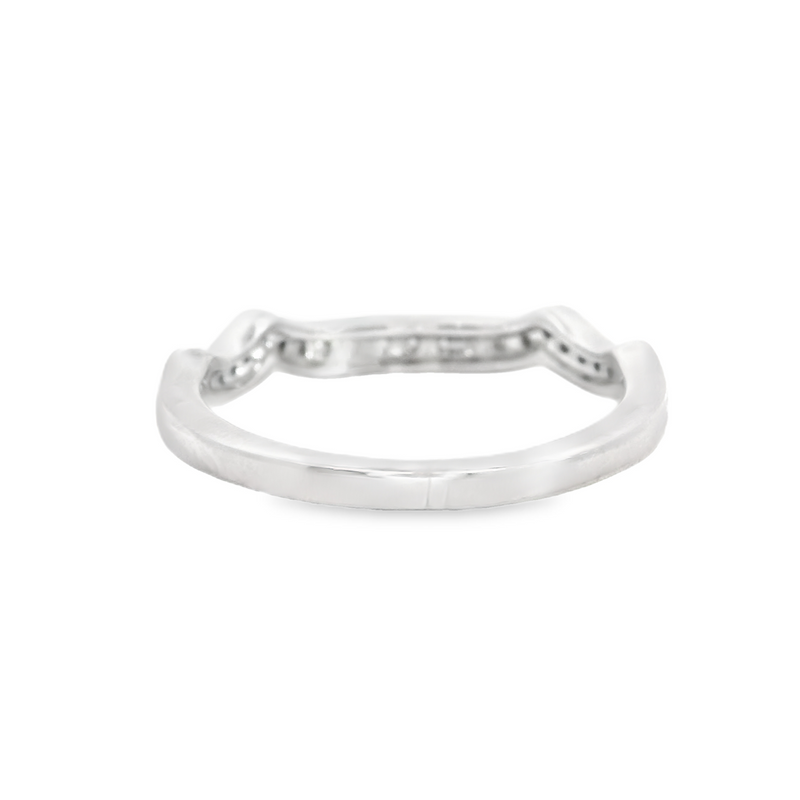 14K WG DIAMOND BAND