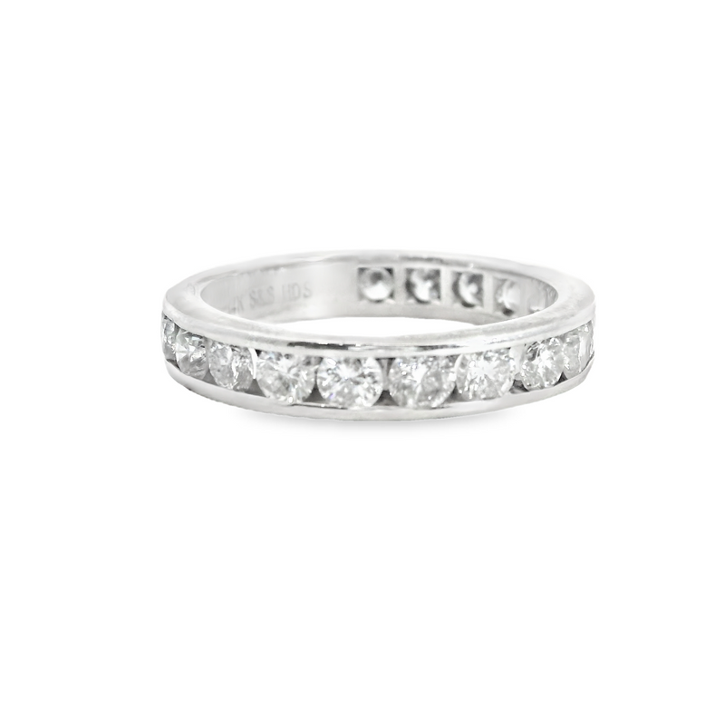 14K WG DIAMOND BAND