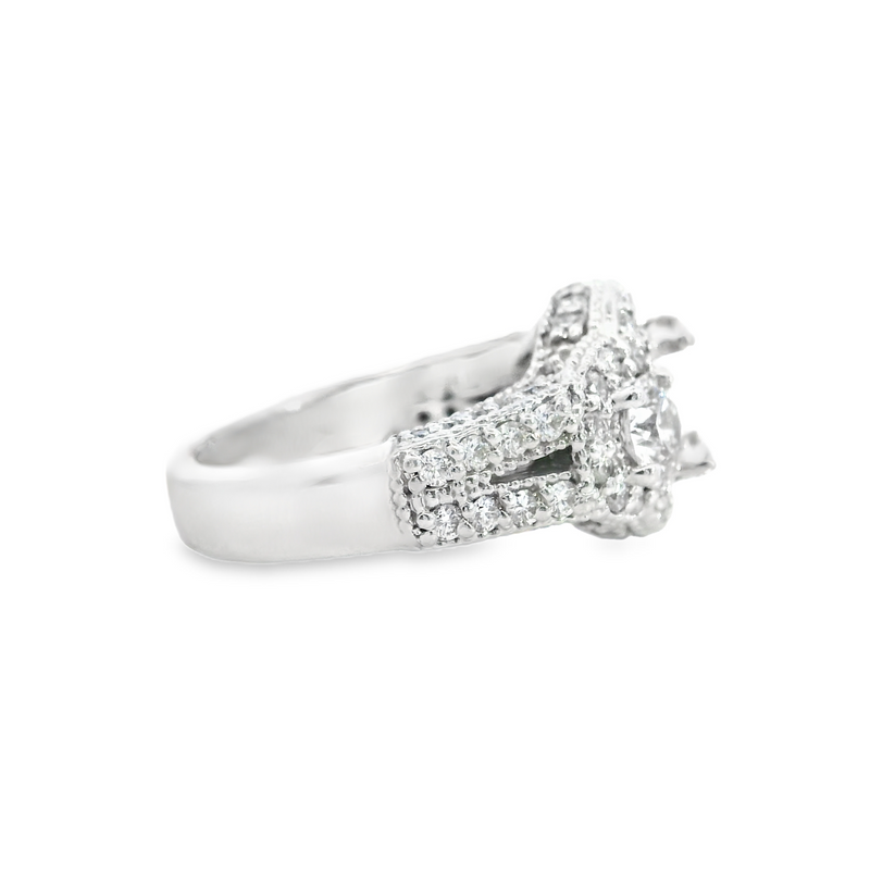 14K WG DIAMOND RING MOUNTING