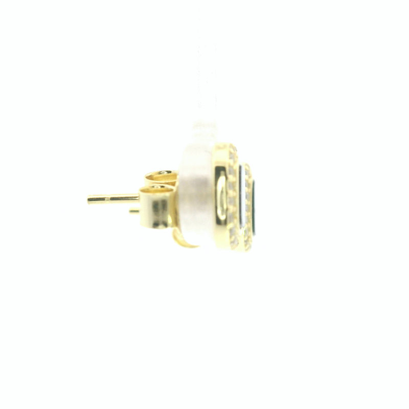 Gold Plated Gemstone Earrings
