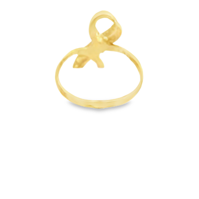 14K YG Infiniti Style Ring