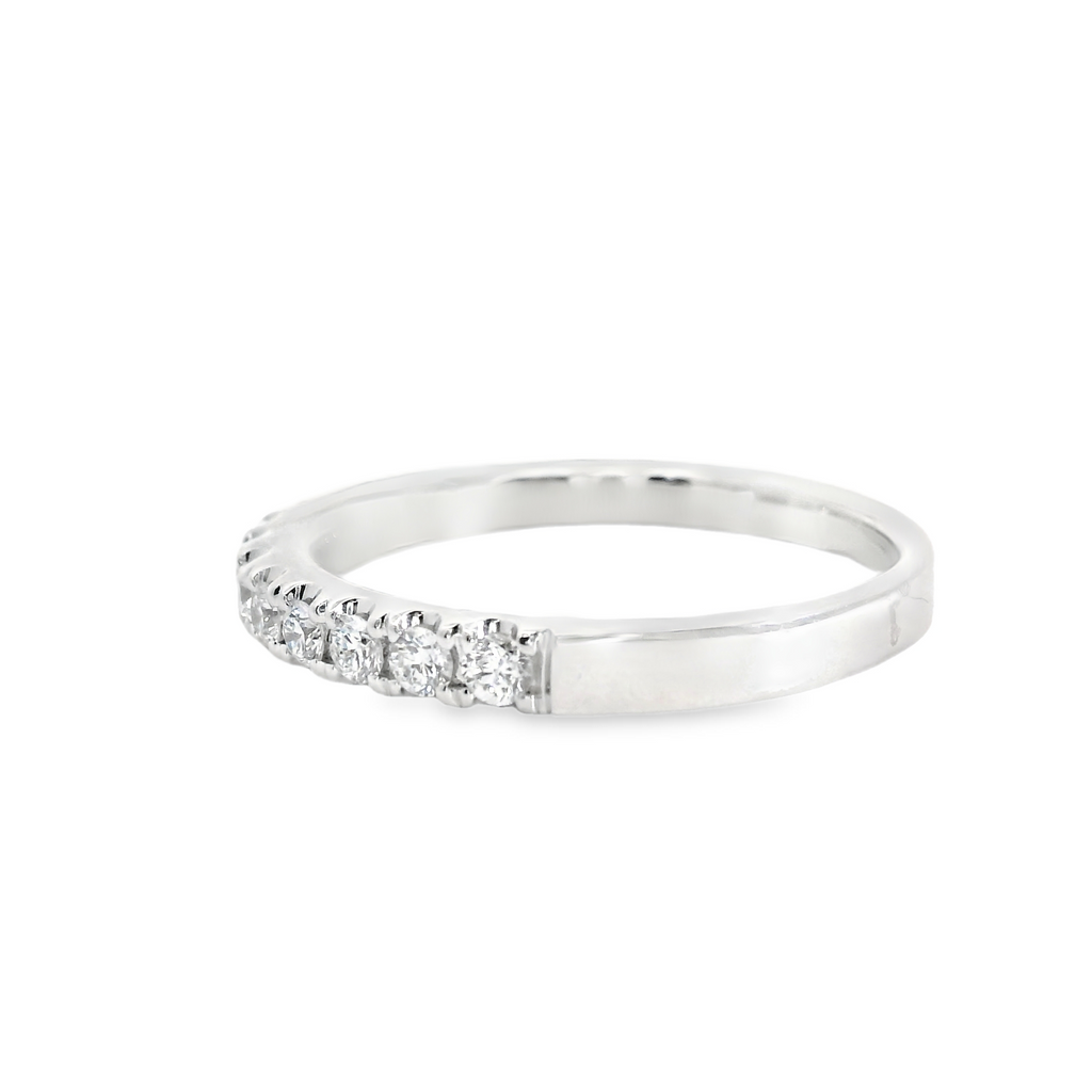 14K WG Diamond Band
