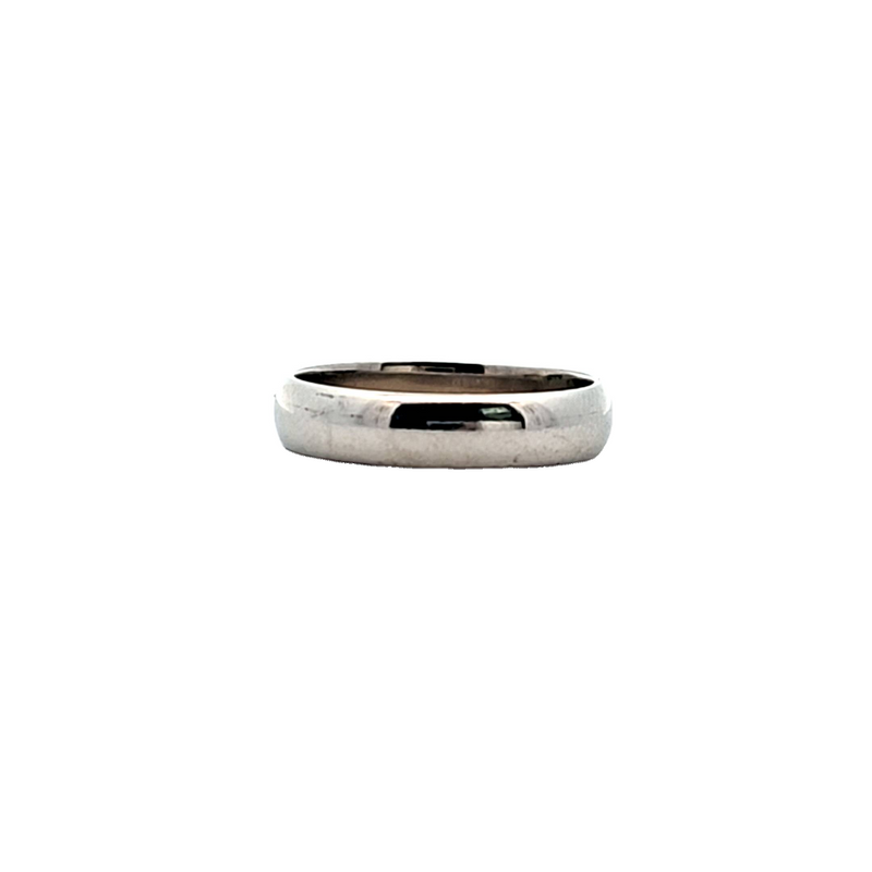 14K WG Wedding Band Size 5.75