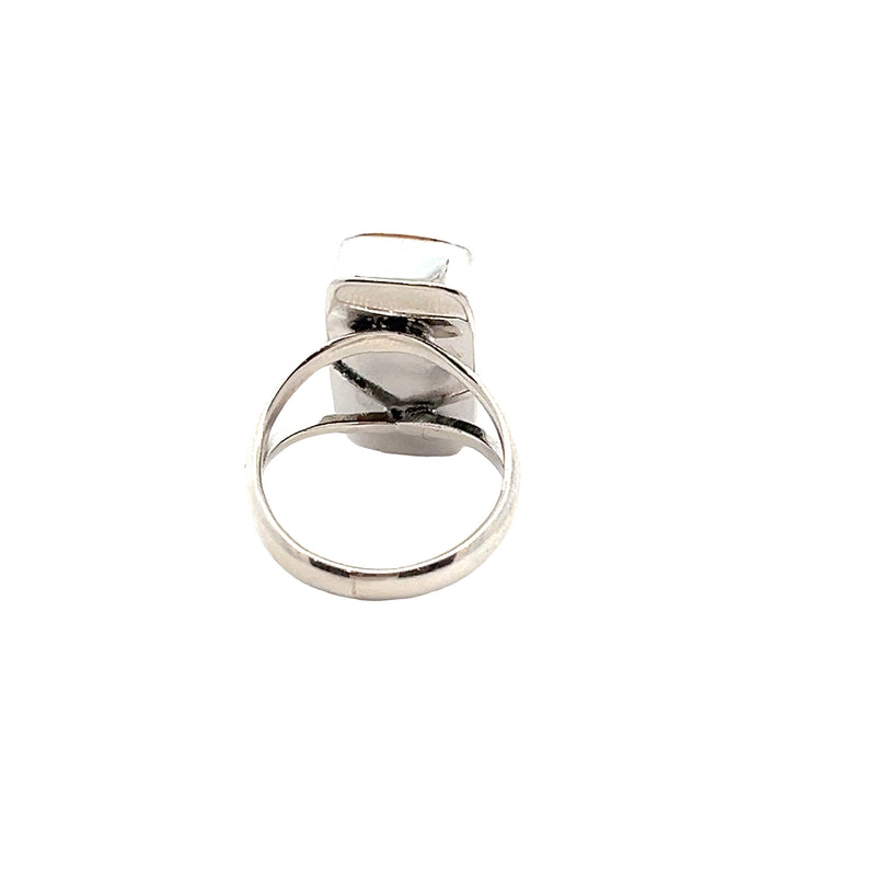 Sterling Silver Bumblebee Jasper Ring