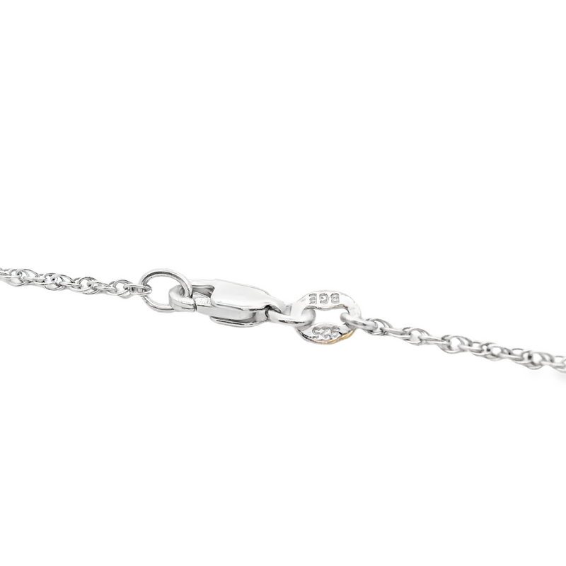 Sterling Silver Loose Rope Chain 16"