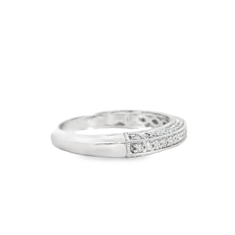 14K WG DIAMOND BAND