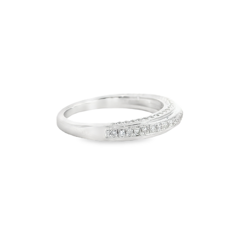 14K WG DIAMOND BAND