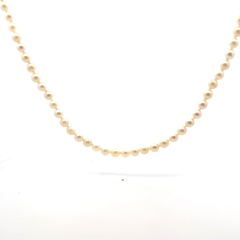 14K WG Pearl Necklace