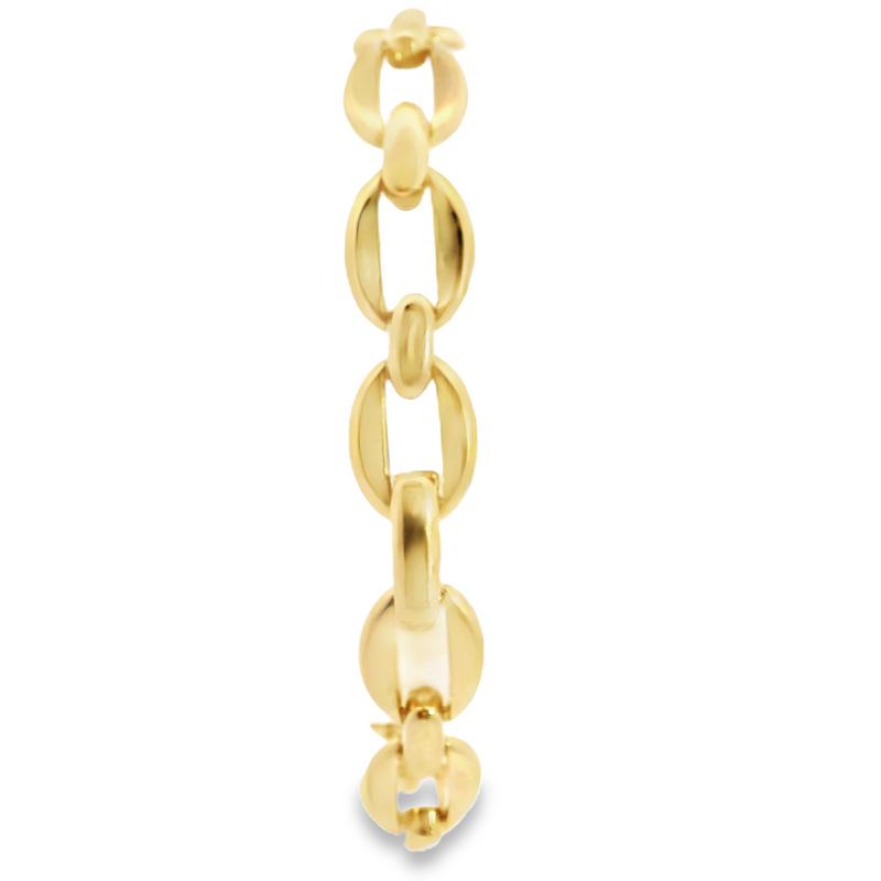 14K YG Emerald Bracelet Bracelet