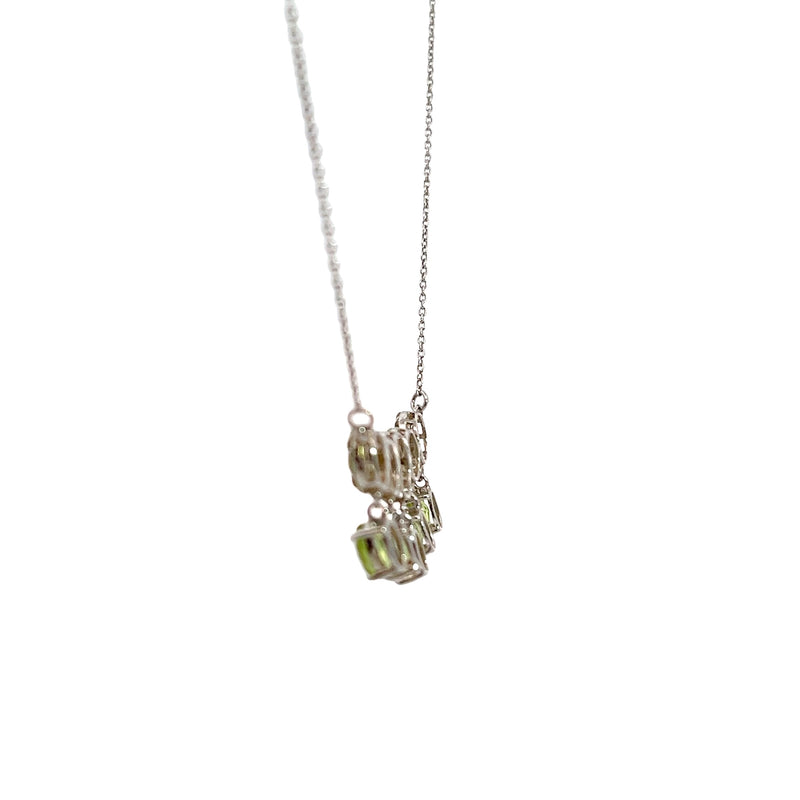 Sterling Silver Peridot Necklace