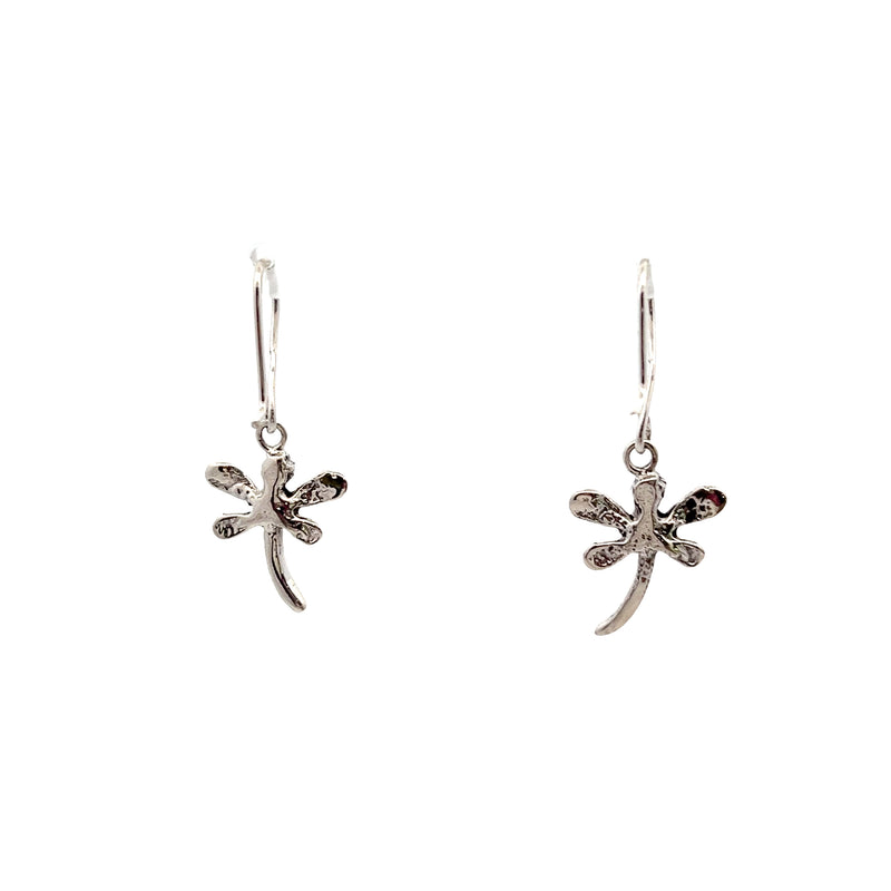 Sterling Silver Dragonfly Earrings