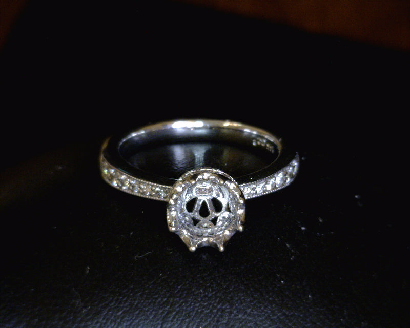 14K WG DIAMOND RING