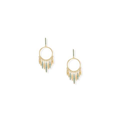 Dream Big! Dream Catcher Inspired Post Back Earrings