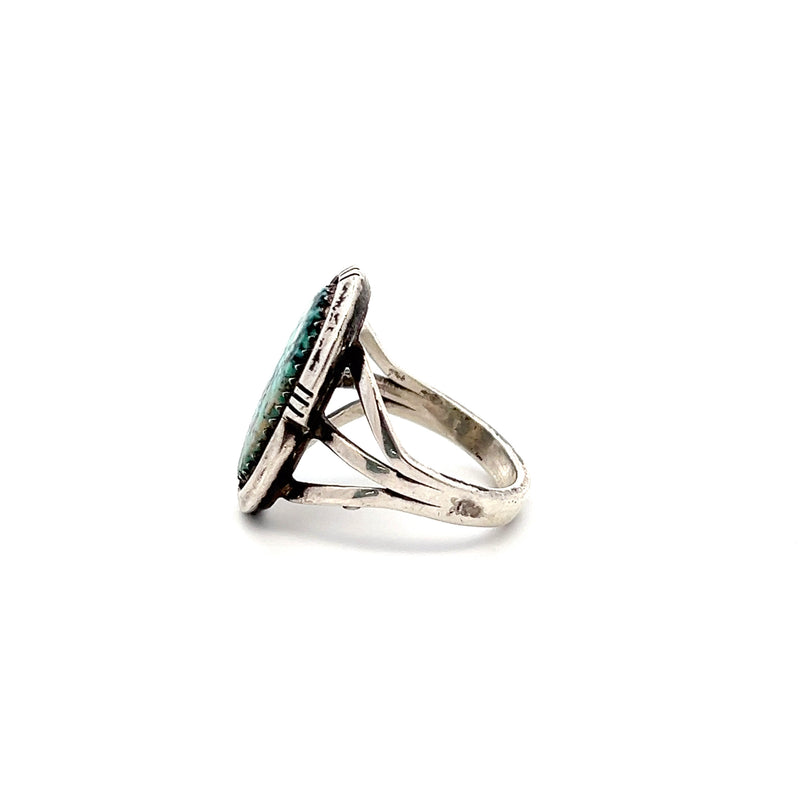 Sterling Silver Ed Kee Designer Navajo Ring