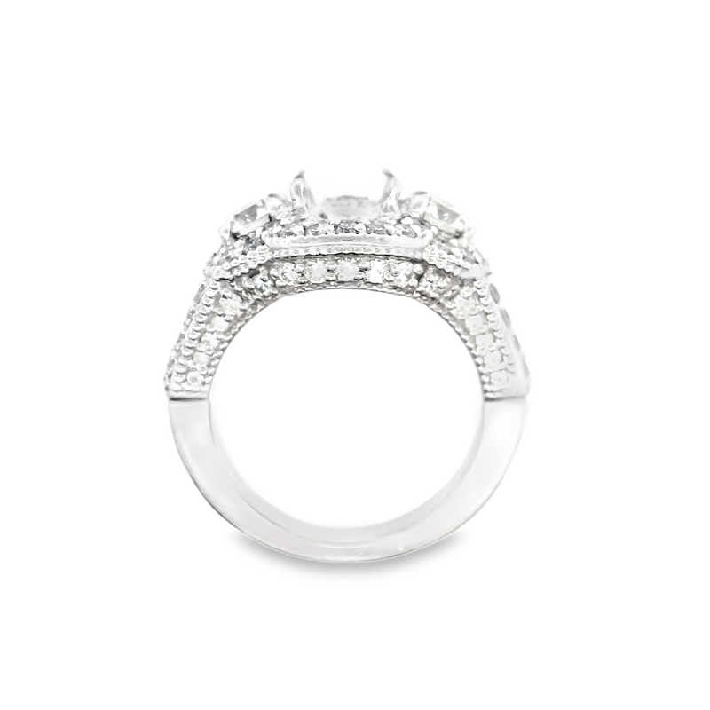 14K WG DIAMOND RING MOUNTING
