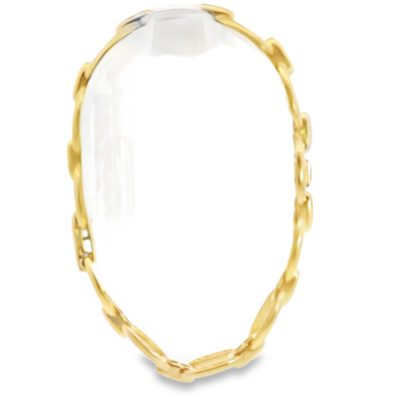14K YG Emerald Bracelet Bracelet