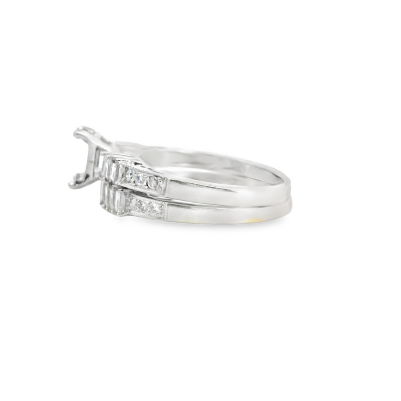 14K WG DIAMOND BRIDAL SET