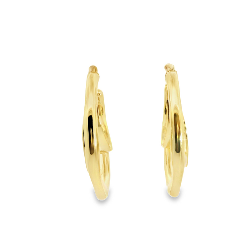 Gold Plated DoubleHoops