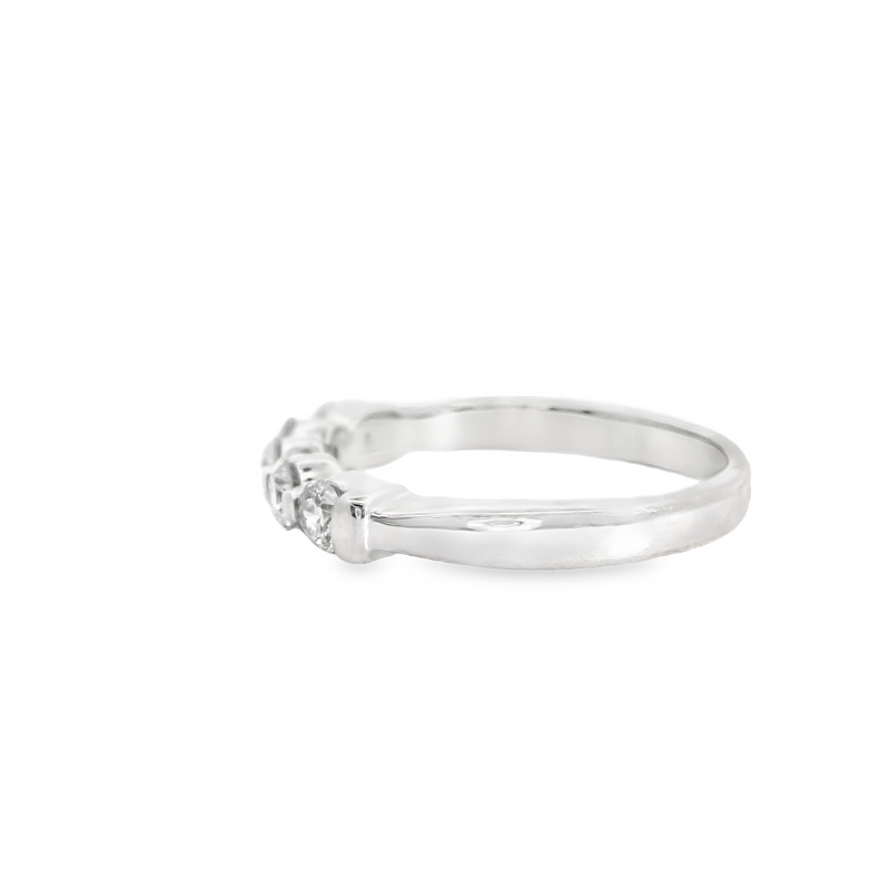 14K WG DIAMOND BAND