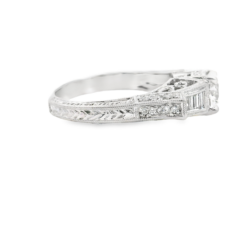 18K WG DIAMOND ENGAGEMENT RING