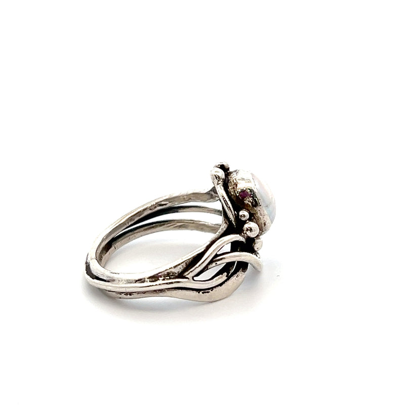 Sterling Silver Freshwater Pearl Ring