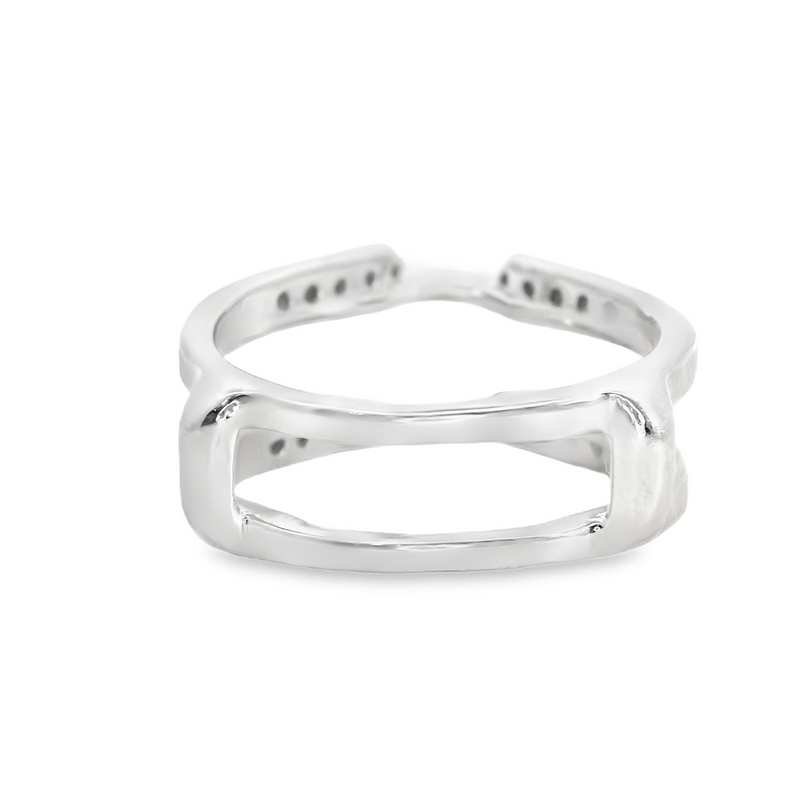 18K WG Diamond Guard