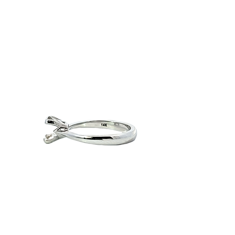 14K WG Solitaire Ring Mounting