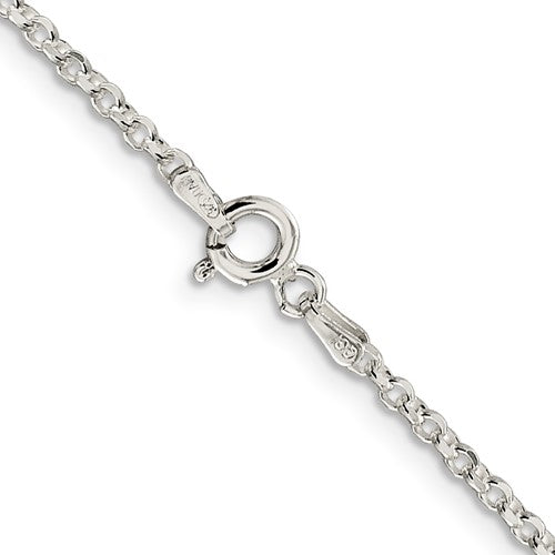 Sterling Silver Cable Chain 18-20