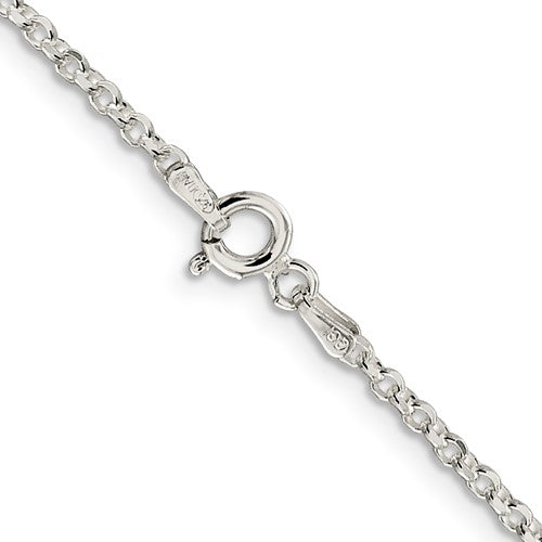 Sterling Silver Cable Chain 16