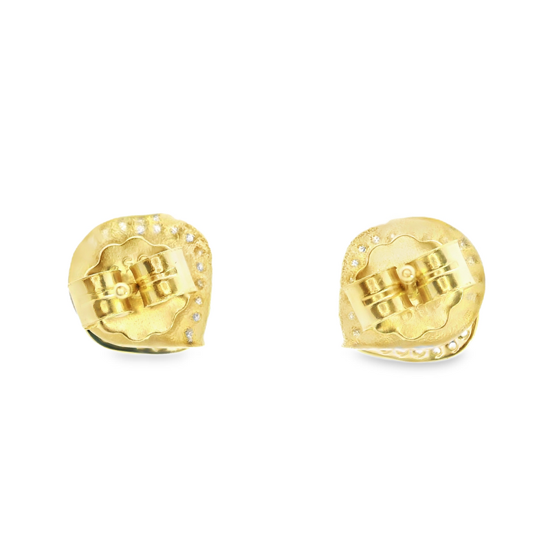 Gold Plated Gemstone Earrings